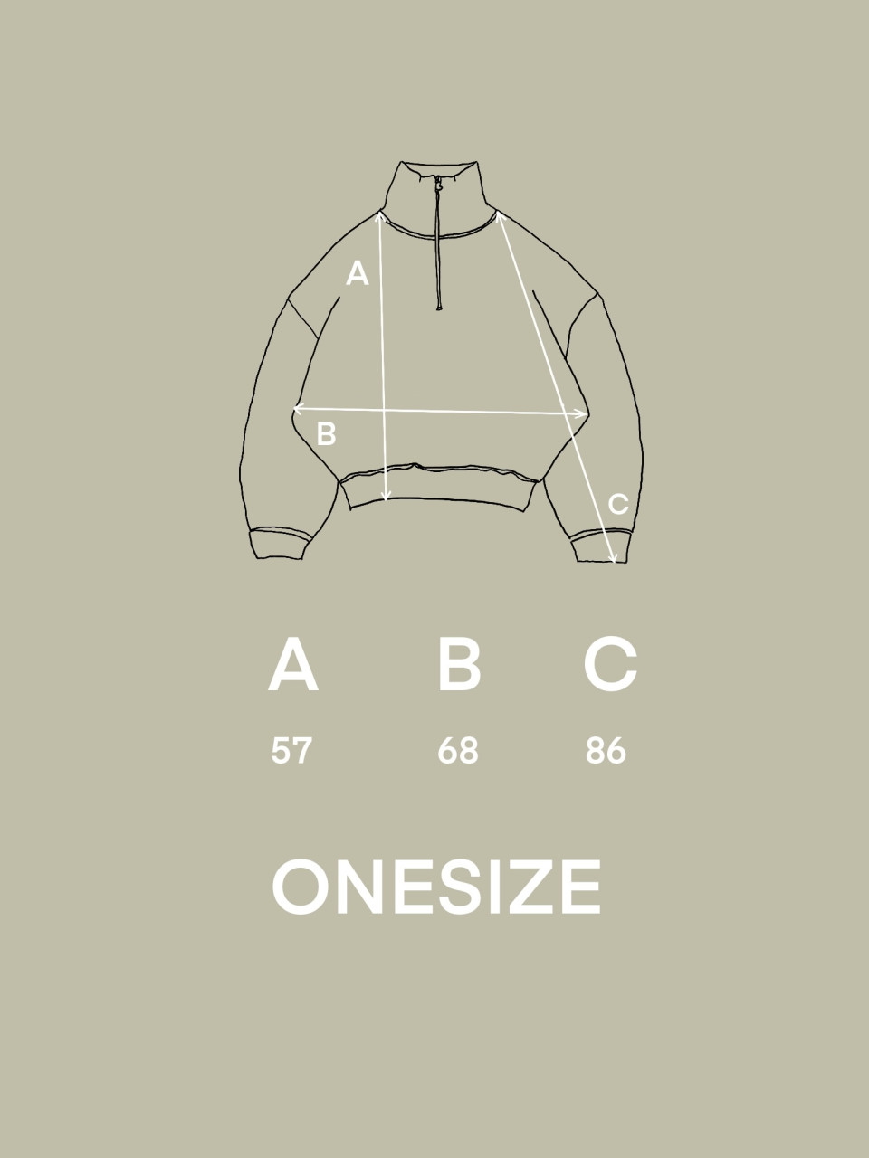 Анорак Culture Studio Horse меланж / ONESIZE