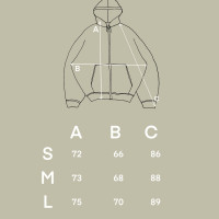 Зип худи Culture Basic Gray UNSX