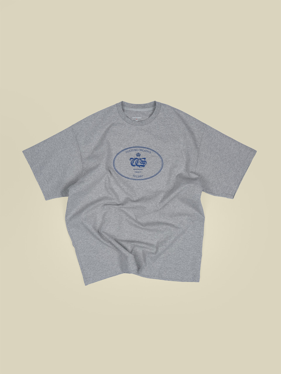 Футболка Сulture CCS меланж blue / S