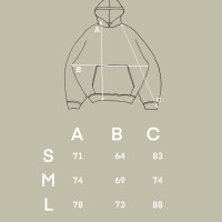 Худи Culture Studio Navy Cotton / S