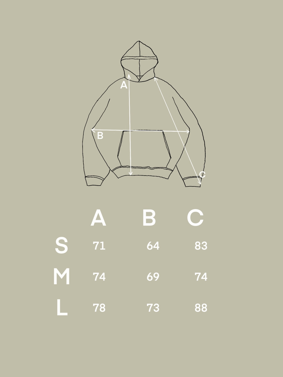 Худи Culture Studio Navy Cotton / S