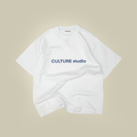 Culture Studio cotton white B T-shirt