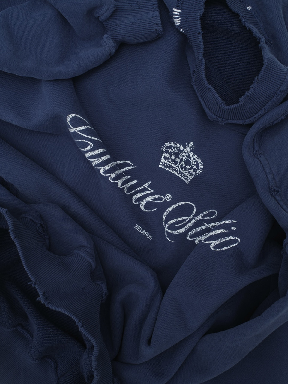 Culture Studio indigo sweatshirt