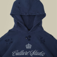 Culture Studio Indigo Vintage Hoodie