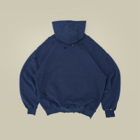 Culture Studio Indigo Vintage Hoodie