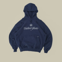 Culture Studio Indigo Vintage Hoodie