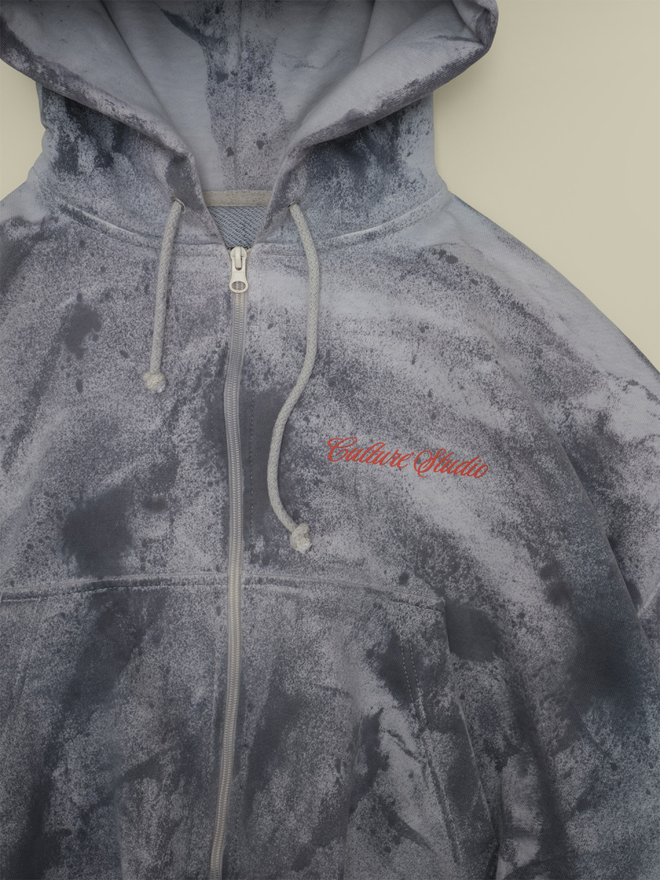 Zip Hoodie Culture Creative Exclusive gray