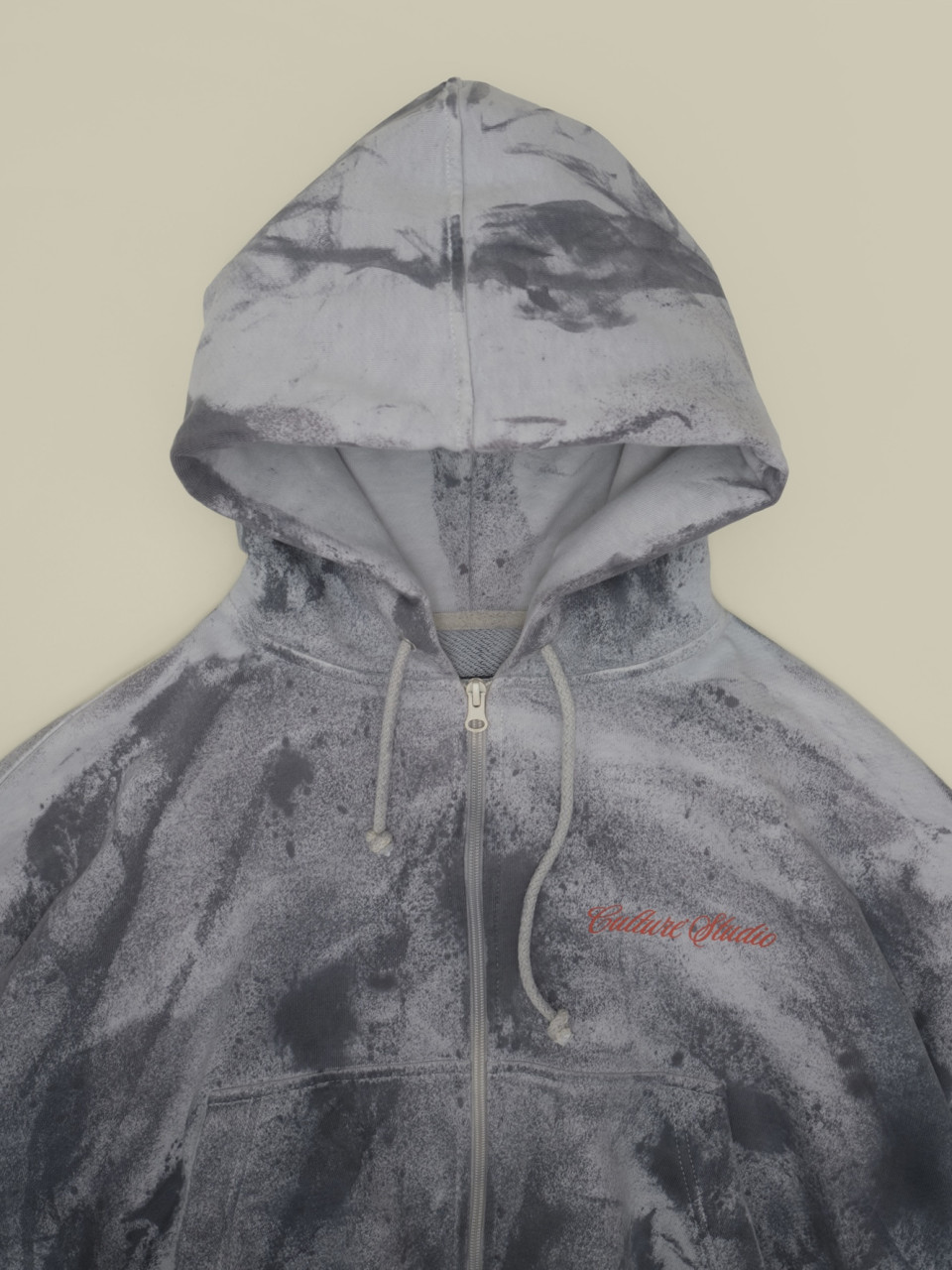 Zip Hoodie Culture Creative Exclusive gray