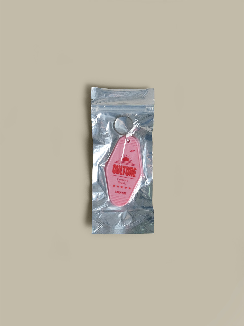 Брелок Culture Studio pink