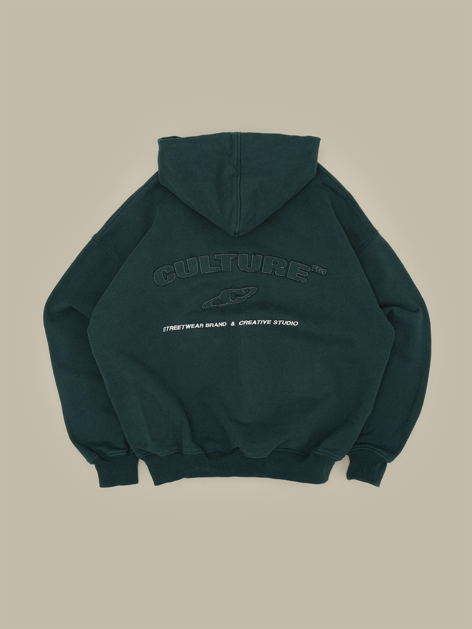 Зип Худи Culture Зеленый Бархат