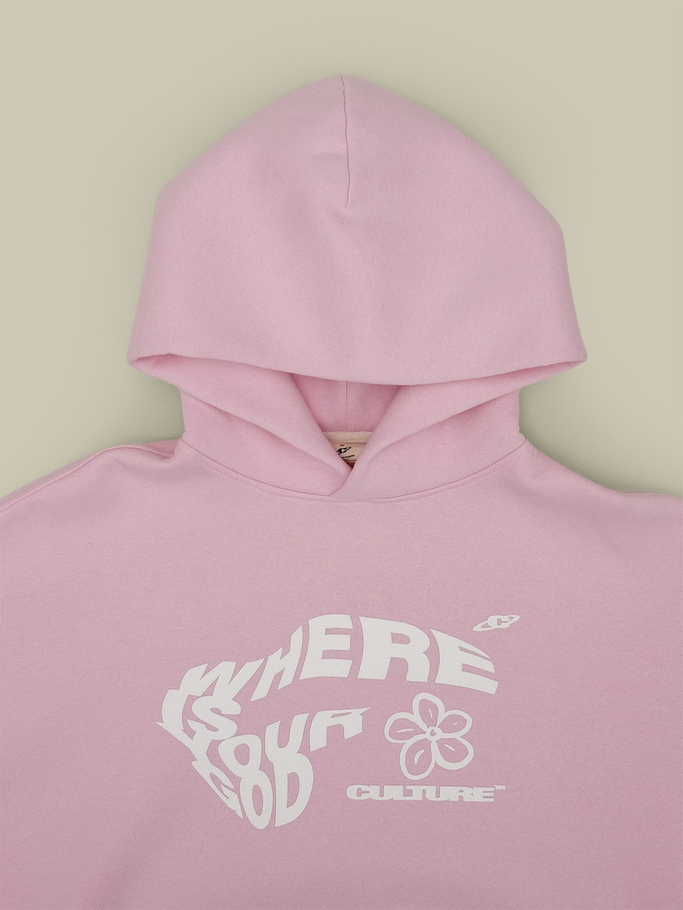 Худи Culture Pink White UNSX