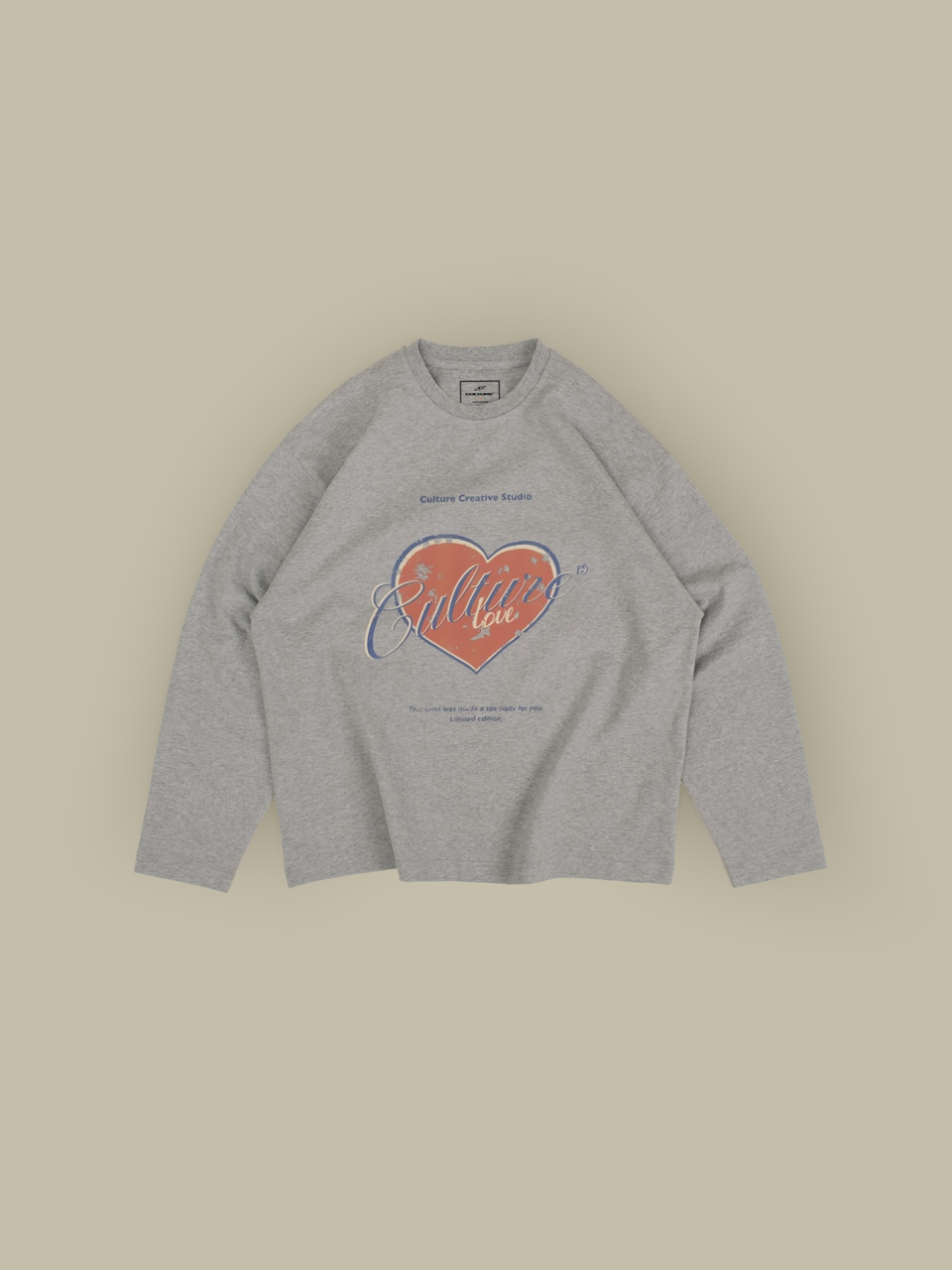 Long sleeve Culture Love melange