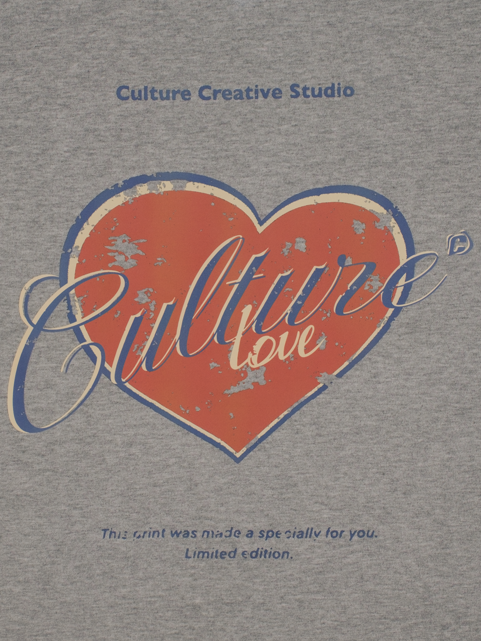 Long sleeve Culture Love melange