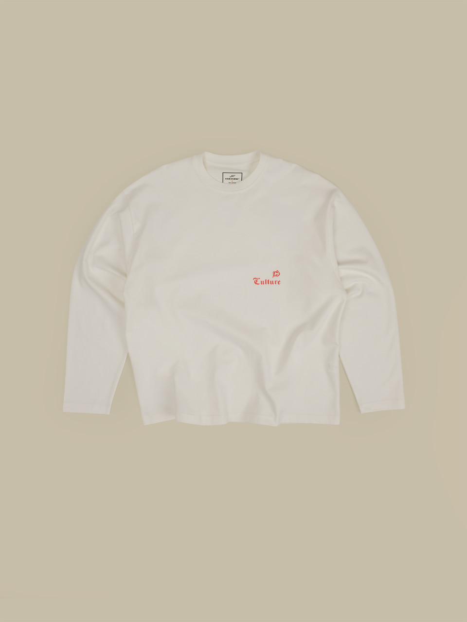 Лонгслив Culture Studio молоко