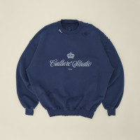 Culture Studio indigo sweatshirt