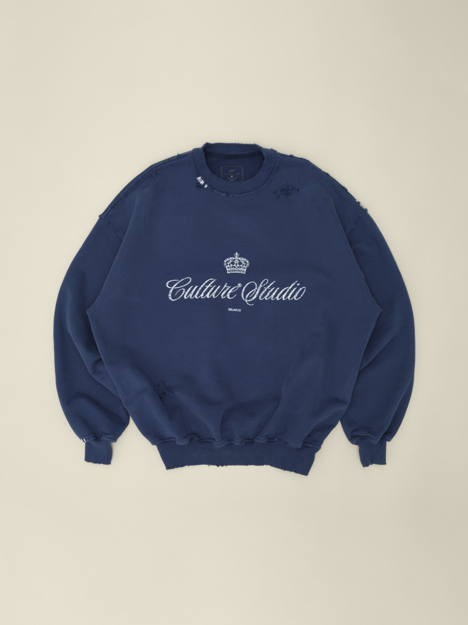 Culture Studio indigo sweatshirt