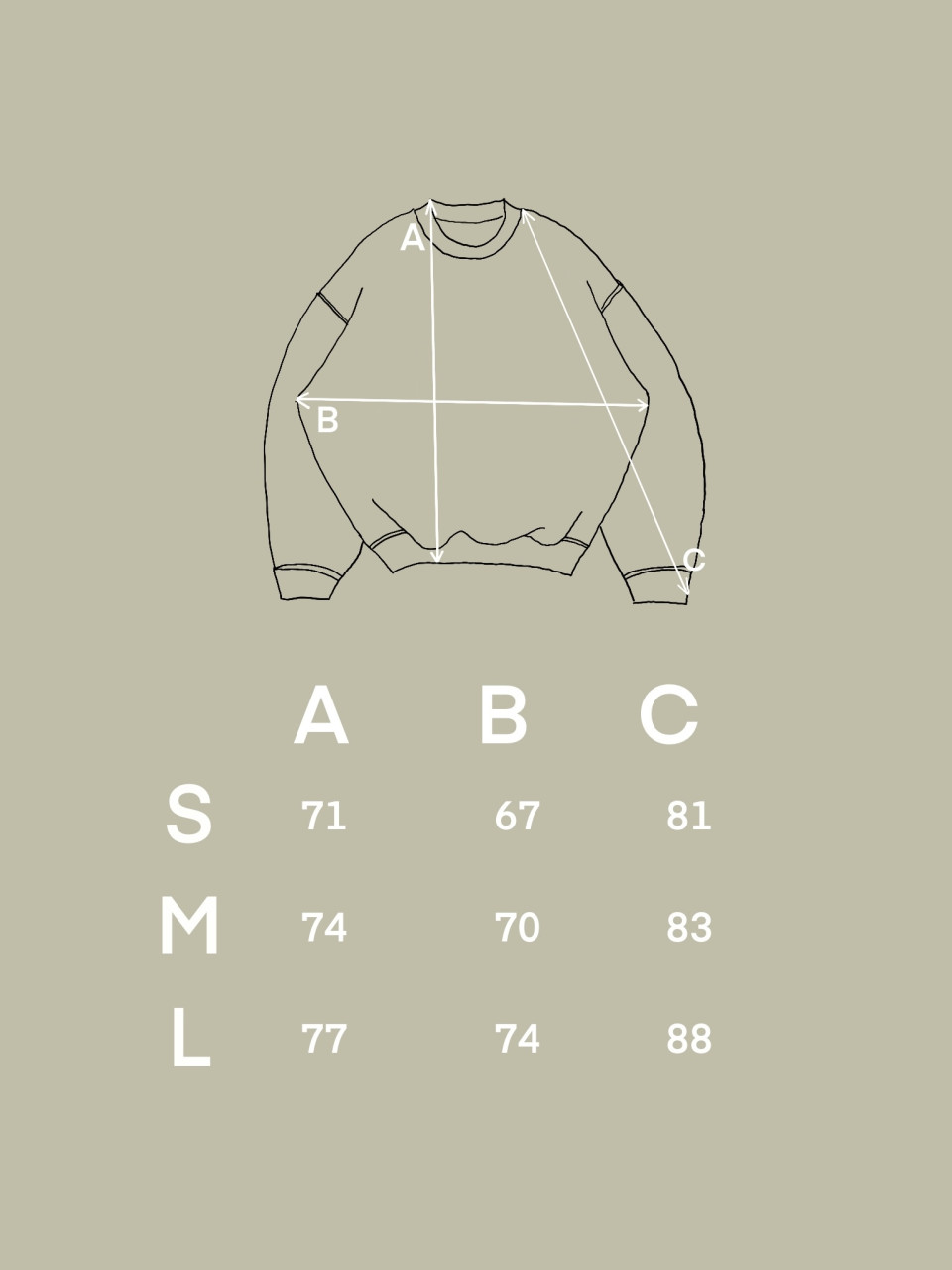 Culture Studio indigo sweatshirt