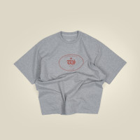 T-shirt Culture CCS melange red