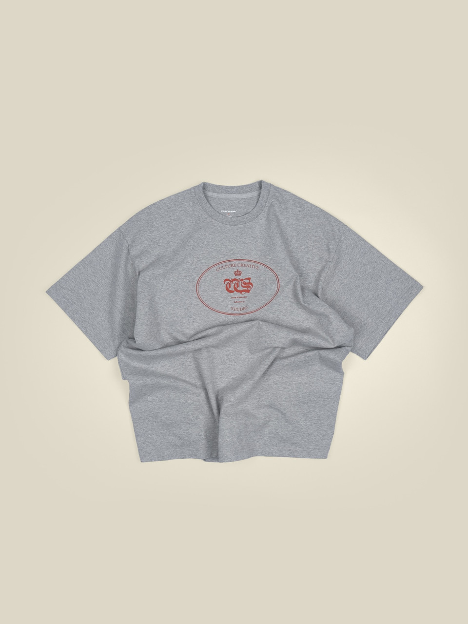 T-shirt Culture CCS melange red